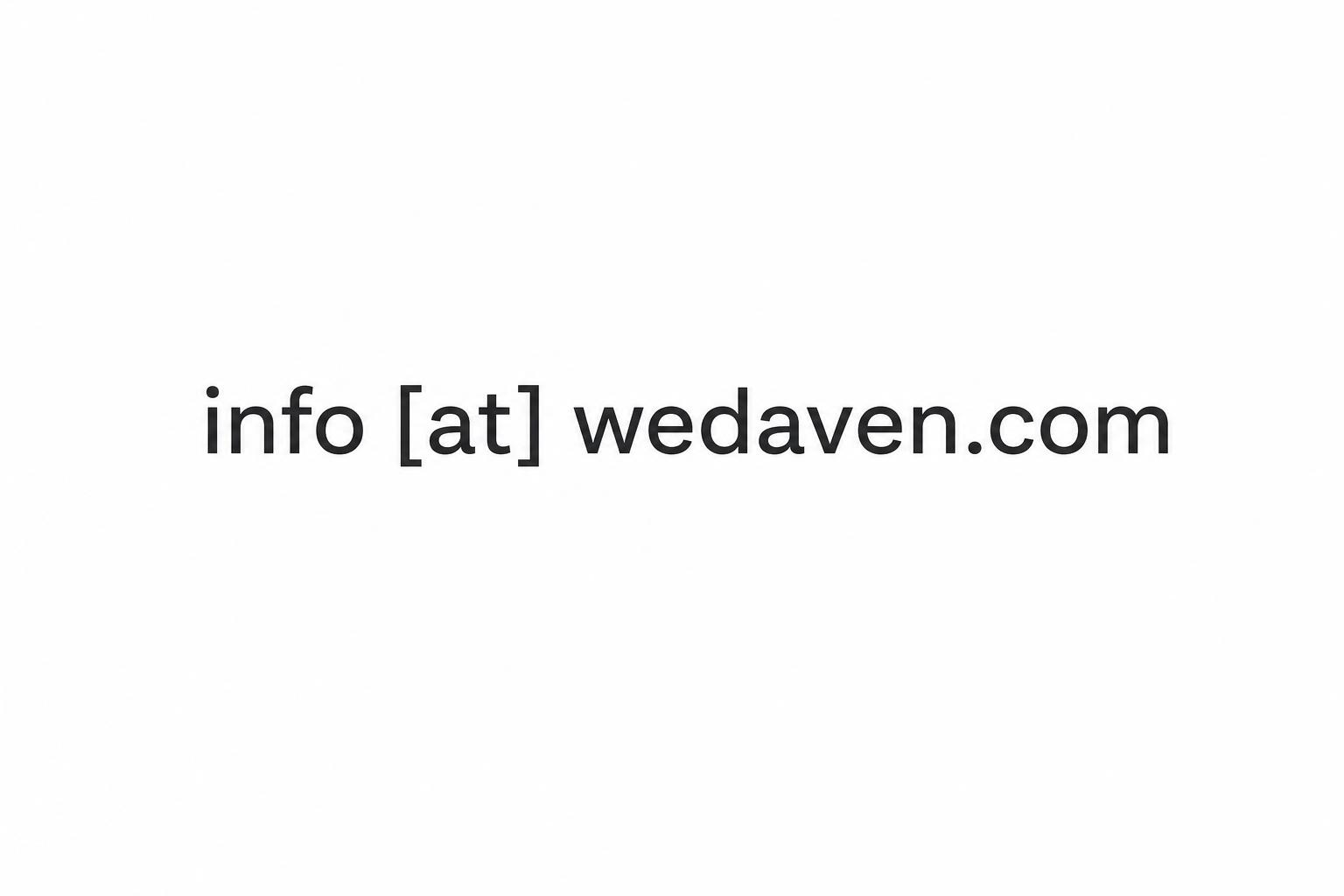 Contact email address